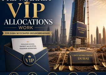 Dubai skyscraper groundbreaking with VIP pre-market allocations for early access to select units before public launch